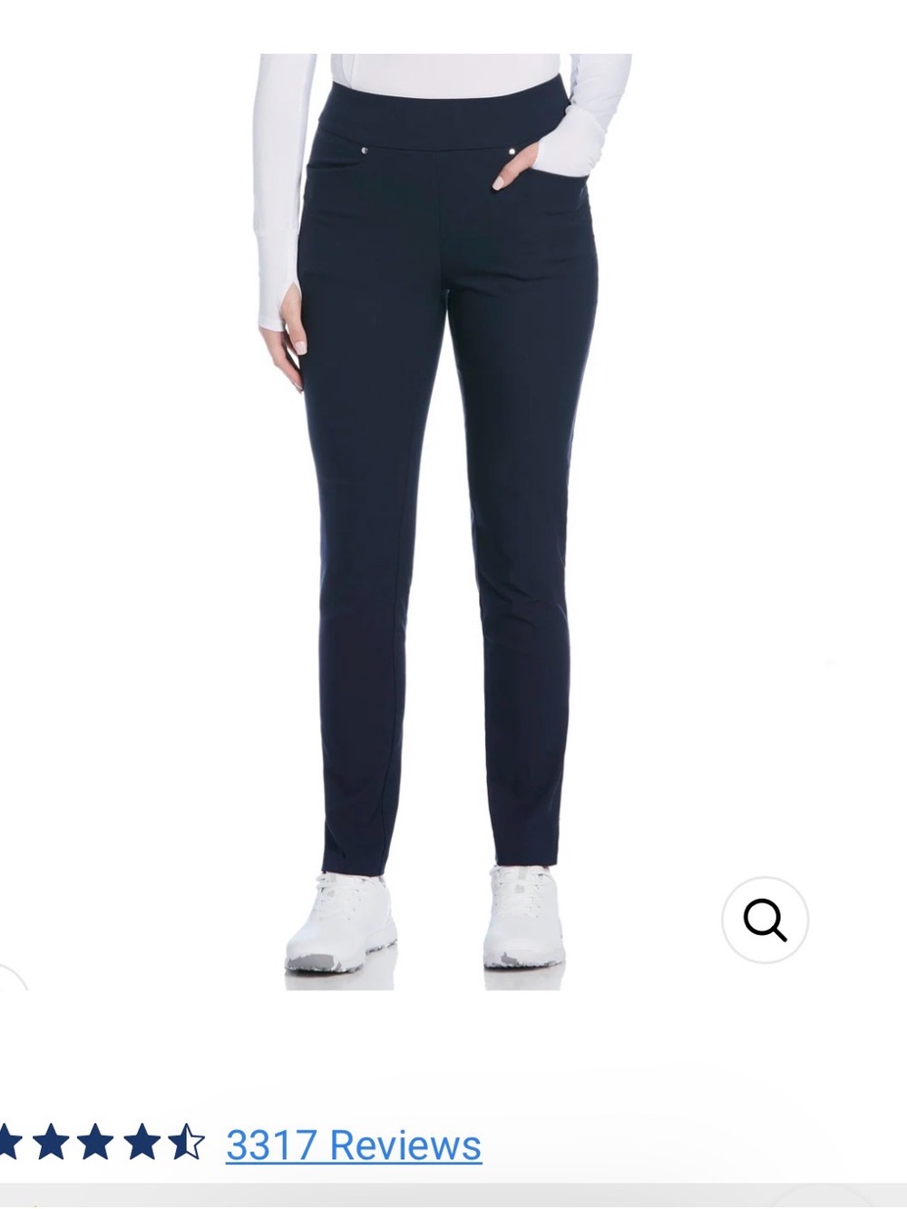 PGA TOUR APPAREL
WOMEN’S PULL-ON PANTS
DARK NAVY BLUE